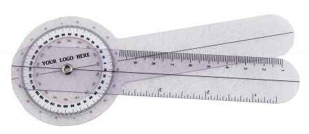 Customized 16 cm Goniometers with LOGO/Text in Black/Color